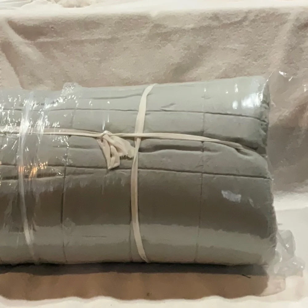 NEW QUINCE Luxurious Bamboo Sage Green Comforter